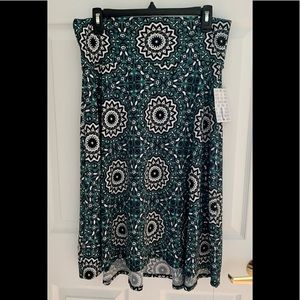 NWT LulaRoe Azure skirt